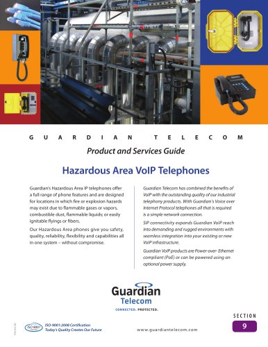 PSG8.2.3D Sec 09 Hazardous Area VoIP Telephones