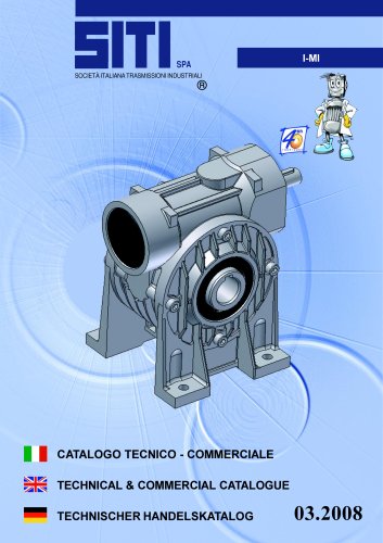 CMI-I Series - Combined wormgearboxes
