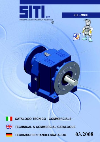 NHL Series - Helical inline gearboxes