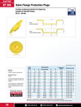 Captop EP 300 Valve flange protection plugs