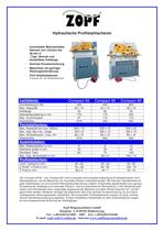 Profilstahlscheren Compact 40/45/60