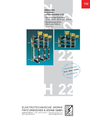 Lasttrennschalter H 22