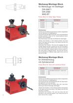 Diebold Werkzeug-Montageblöcke - 2