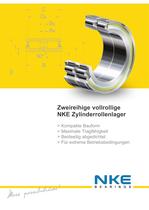Zweireihige vollrollige NKE Zylinderrollenlager-1
