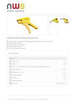 Selbsteinstellende Abisolierzange Solar - 1