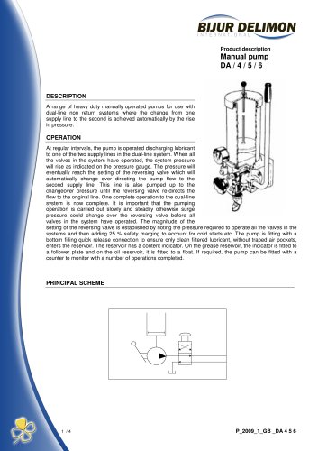 Application  DA Pumps