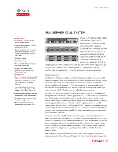 Sun Server X3-2L