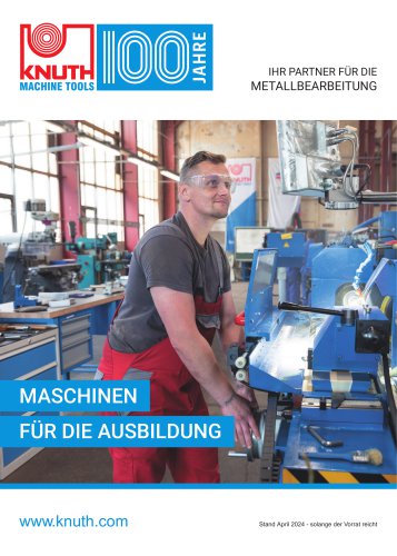 Maschinen für die Ausbildung