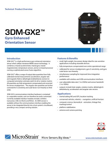 3DM-GX2® Product Datasheet