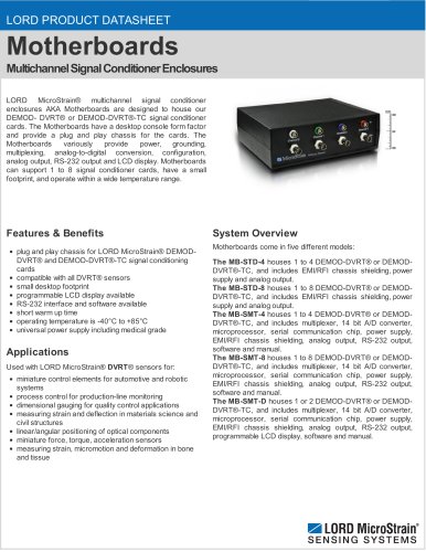 Motherboards, Enclosures and Power Supplies