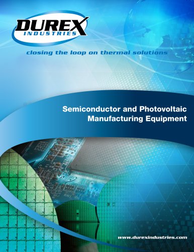 Semiconductor and Photovoltaic Manufacturing Equipment