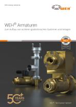 WEH® Armaturen zum Aufbau von sicheren gastechnischen Systemen und Anlagen