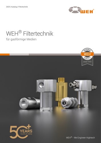WEH® Filtertechnik für gasförmige Medien