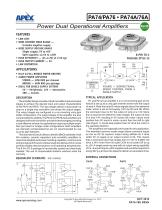 45V, 10A Peak, Class C Power Amplifier