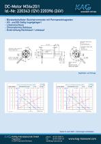 DC-Motor M36x20/I - 1