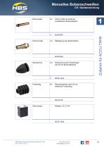 HBS Katalog Zubehör - 23