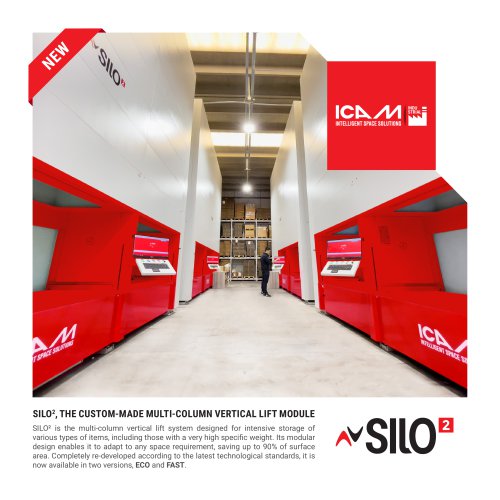 SILO&sup2; - The modular multi-column Vertical Lift Module (VLM)