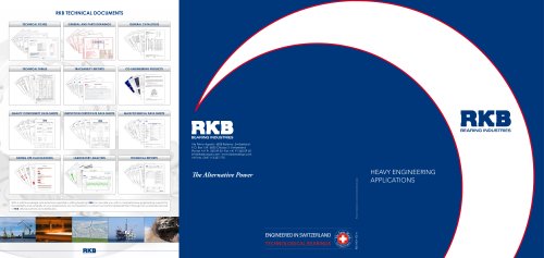 RKB Heavy Engineering Applications Leaflet