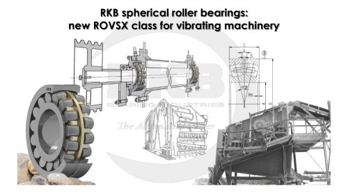 RKB ROVSX for Vibrating Machinery