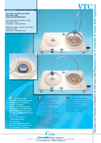 Vacuum Test Chamber - VTC
