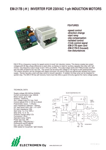 EM-217BAC motor controller