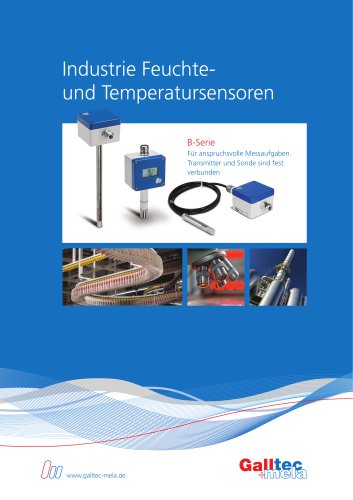 Industrie Feuchteund Temperatursensoren - B-Serie