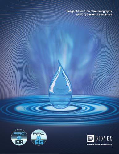 Reagent-Free Ion Chromatography  