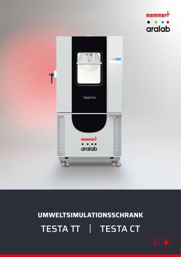 Umweltsimulations Schrank Testa TT / CT