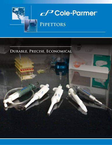 Cole-Parmer® pipettors