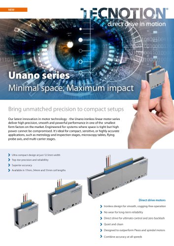 Unano ironless leaflet