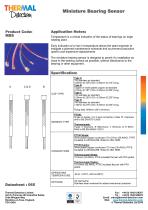 Miniature Bearing (MBS) Sensor