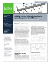 GEOMSA Produces Reliable Subsea Pipeline System Design in the Gulf of Mexico