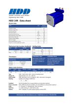 HDD 14R - Data sheet