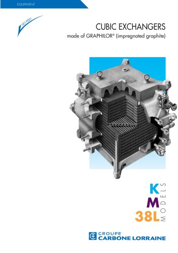 Cubic heat exchangers KM