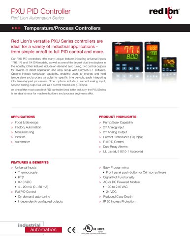 PXU PID Controller