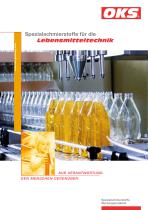 Spezialschmierstoffe für die Lebensmitteltechnik