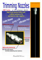 Trimming nozzle- CMP-T series