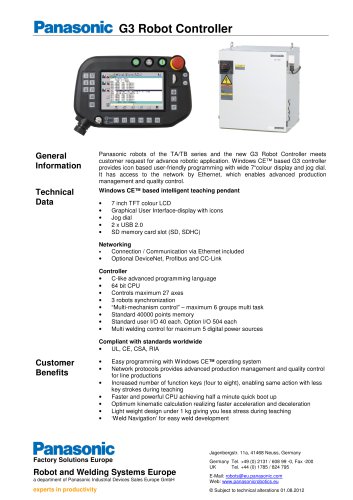 G3 Robot Controller