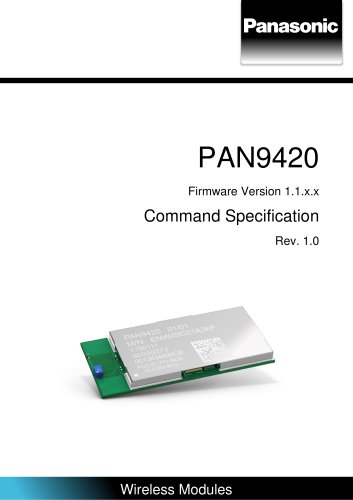 PAN9420 Command Specification