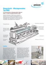 Ringschicht - Mischgranulator Typ RMG - 1