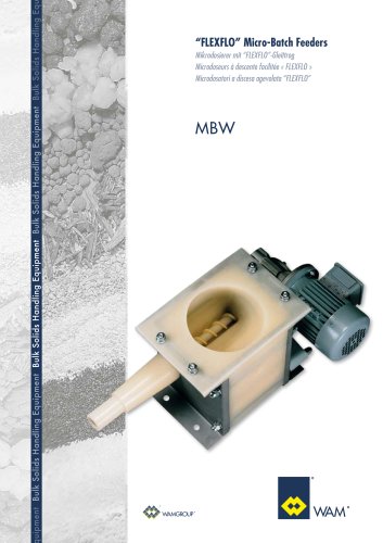 Flexflo Micro-Batch Feeders MBW Brochure