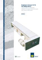 Trough Screw Conveyors for the flour Milling Industry MSC Brochure