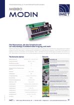 Technische Daten M880 Modin - 1