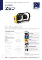 Technische Daten M880 ZED - 1