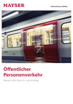 Öffentlicher Personenverkehr Broschüre - 1