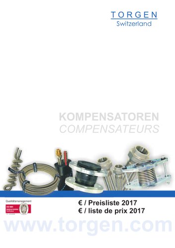 Kompensator Katalogue