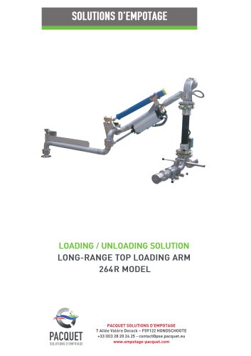 long range top loading arm 264R model