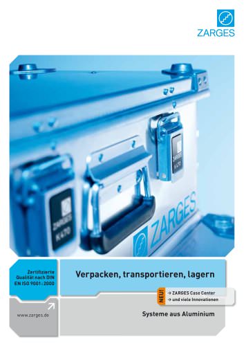 Verpacken, transportieren, lagern