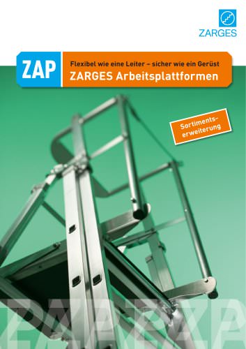 ZARGES Arbeitsplattformen