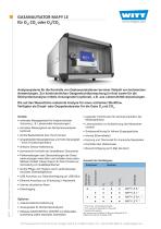 GASANALYSATOR MAPY LE - 1